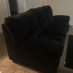 Sofa, Love Seat, And Rug