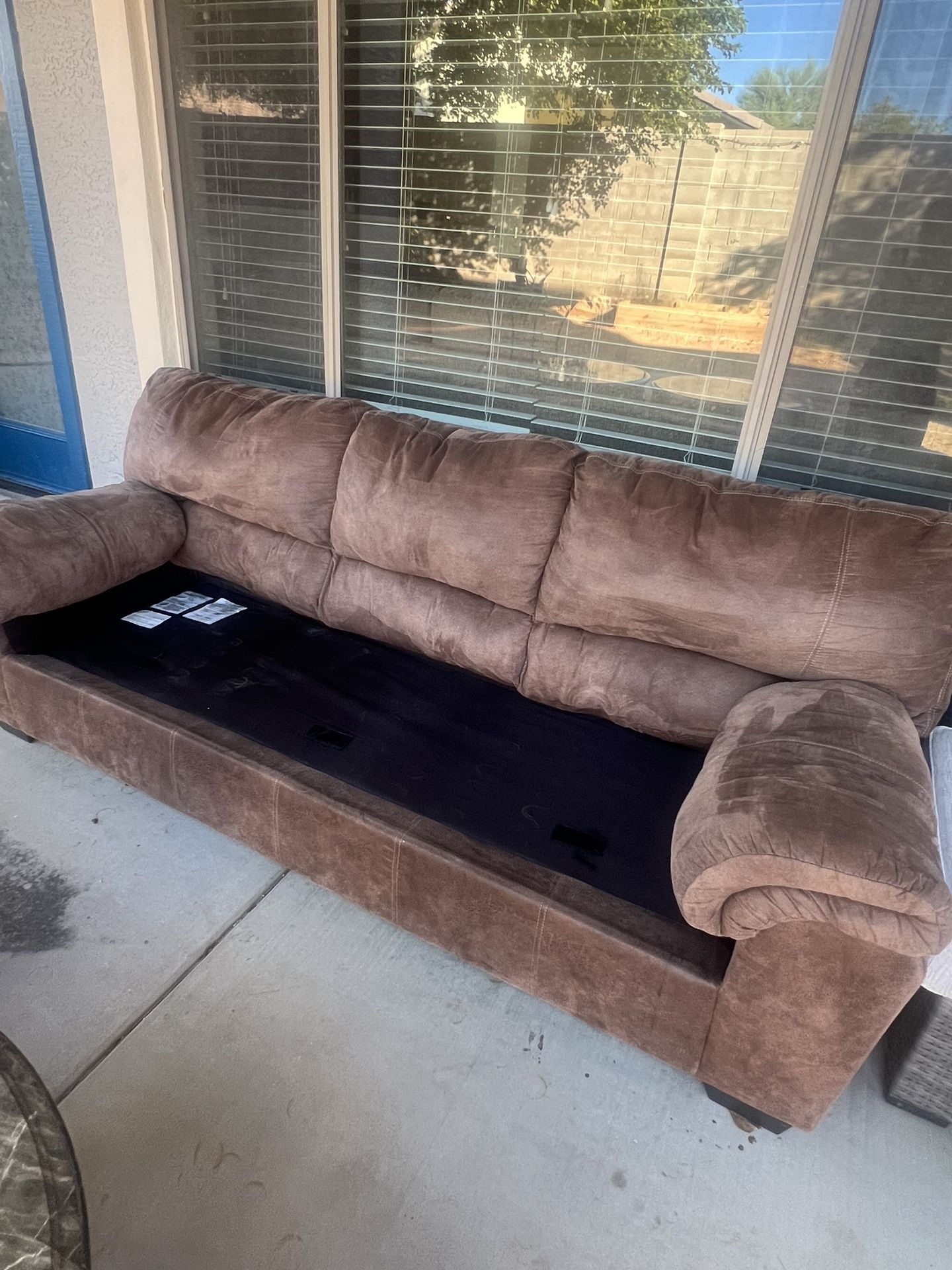 Couch, Recliner, End Tables Set 