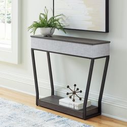Console Sofa Table w/Speaker & Charger  