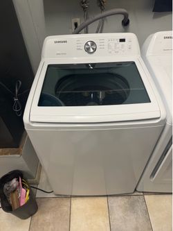 Samsung Deep Water Wash High Efficiency Agitator Medium ( 4.4-cu ft ) Top-Load washer