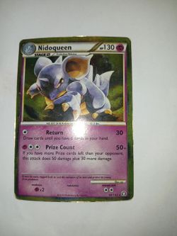 Pokémon Collectable Card Nidoqueen