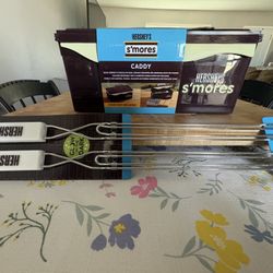 NEW Hershey’s S’mores Caddy + 2 Roasting Forks