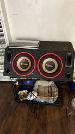 Woofer with amplifier