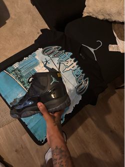 Jordan Retro 11 Gamma Blue & God Speed Shirt