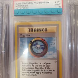 Magnifier 2002 1st Edition Psa 9