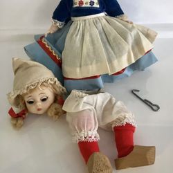 Madame Alexander Dutch Girl 8” Doll Needs Restring