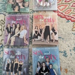 Sex and The City DVDs (All Used, Except One)