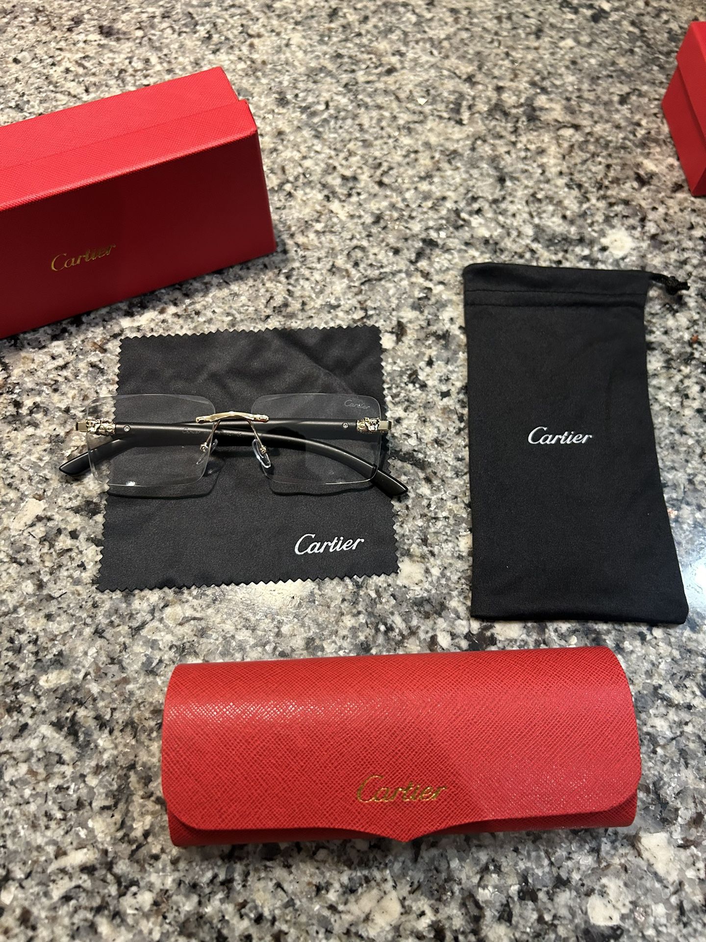 Clear Frame Cartier Frames