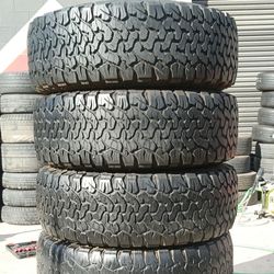 37X12.50R17LT Bfgoodrich A/T KO2 420$