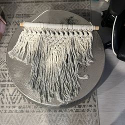 Ombré Blue Macrame Wall Decor 