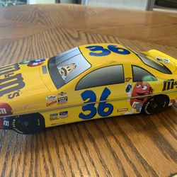 #36 m&m’s Nascar Race Car Collectible Tin