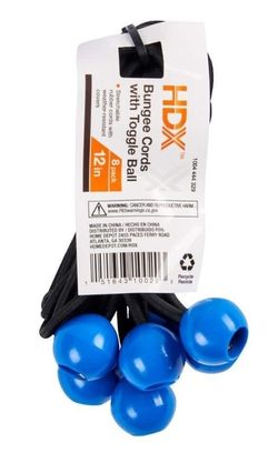 Bungee Cords With Toggle Ball Tie Down