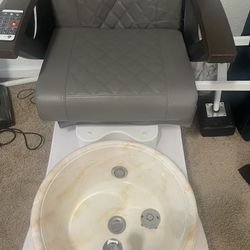 Spa Pedicure Chair New Not Used Everything Works 