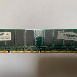 Samsung 64 MB PC133 SDRAM 168-Pin DIMM M366SO823DTS–C75Q0 – CL3 Tested Working