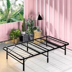 Twin sized metal platform bed frame $69.99 twin size mattresses start as low as $100 up to $249