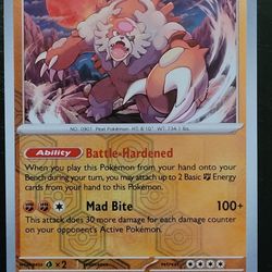 Bloodmoon Ursaluna Reverse Holo 25/64 Shrouded Fable 