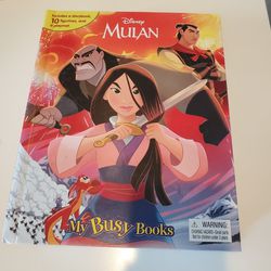 Disney's Mulan Storybook, 10 Figures and a Playmat. 