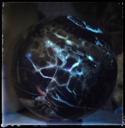 RARE BLUE DRAGON SEPTARIAN SPHERE!
