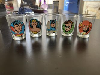 DC Collectible Shot Glasses