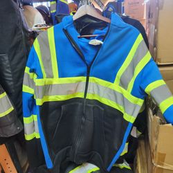 Cold Weather Gear, Safety Sweaters , Safety Rain Jackets, Safety Windbreaker And More On Sale