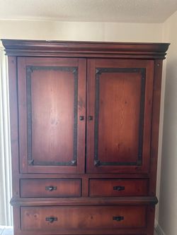 Tall armoire for TV