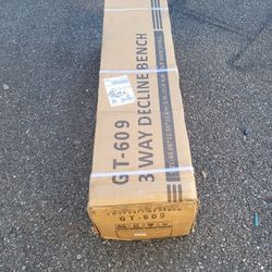 New in Box Adjustable Bench Cash Only 