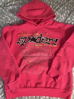 Pink spider hoodie good condition !!!