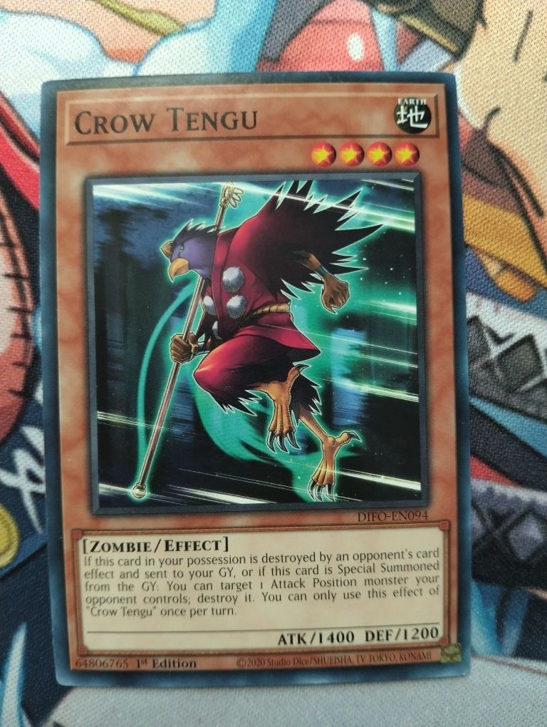 Yu-Gi-Oh Cards Crow Tengu (Read Description)