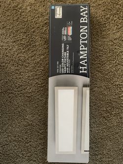 Hampton Bay Straston 24 in. 1-Light Brush Nickel LED Adjustable Bathroom Vanity Light