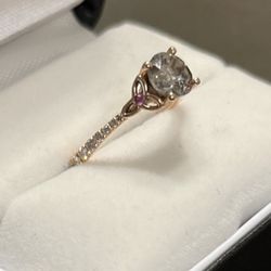 Custom Galaxy Diamond Ring