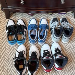5 pairs of Jordans. DM for questions.