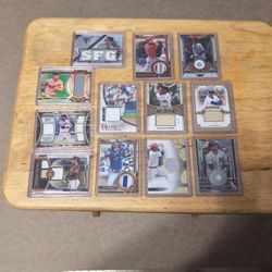 $5 Relic Baseball Card. Take Your Pick. 