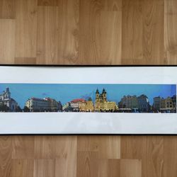 Prague Old Town Square Panoramic Art