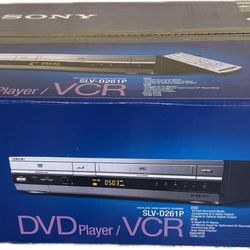 Sony SLV-D261p DVD/VHS Combo Player & Recorder VCR