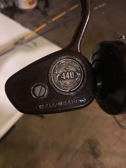 Ted Williams spinning reel and garcia pole