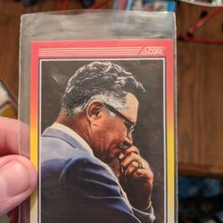 Vince Lombardi Card 