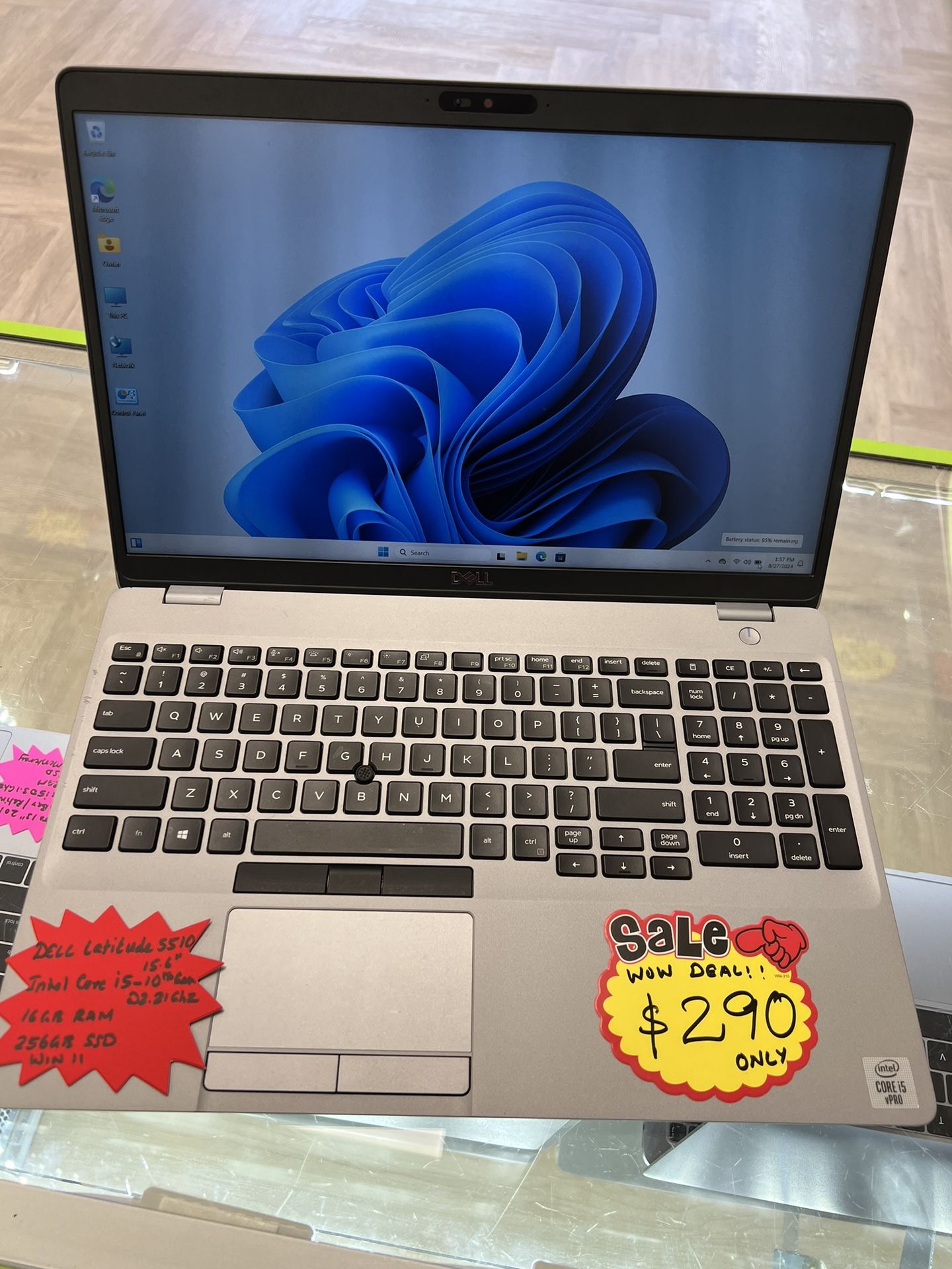 Dell Latitude 5510 Intel Core i5 (contact info removed),16GB