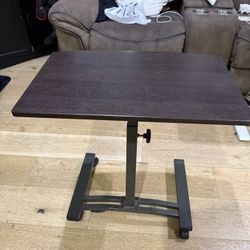 Adjustable Laptop Desk w/ Wheels – Standing or Sitting 