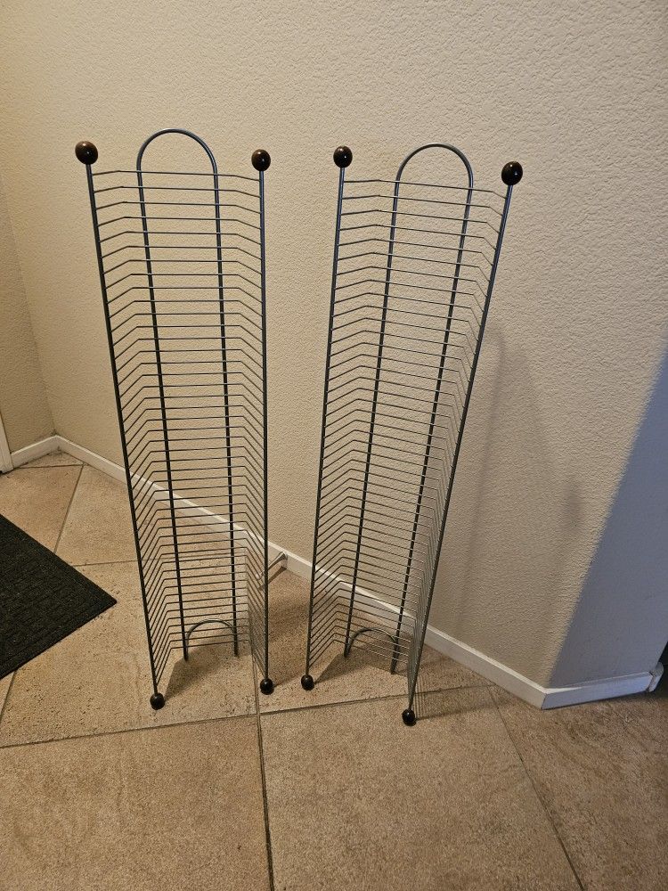 Wire DVD Storage Racks