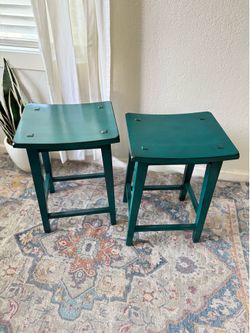 Pier One wood stools