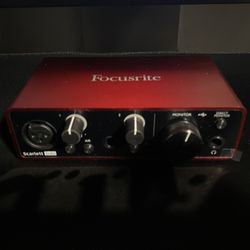 Focusrite Scarlett Solo 3rd Gen Usb Audio Interface
