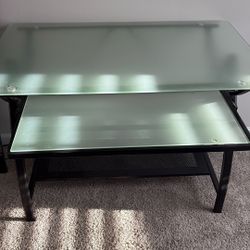 Glass Desk
