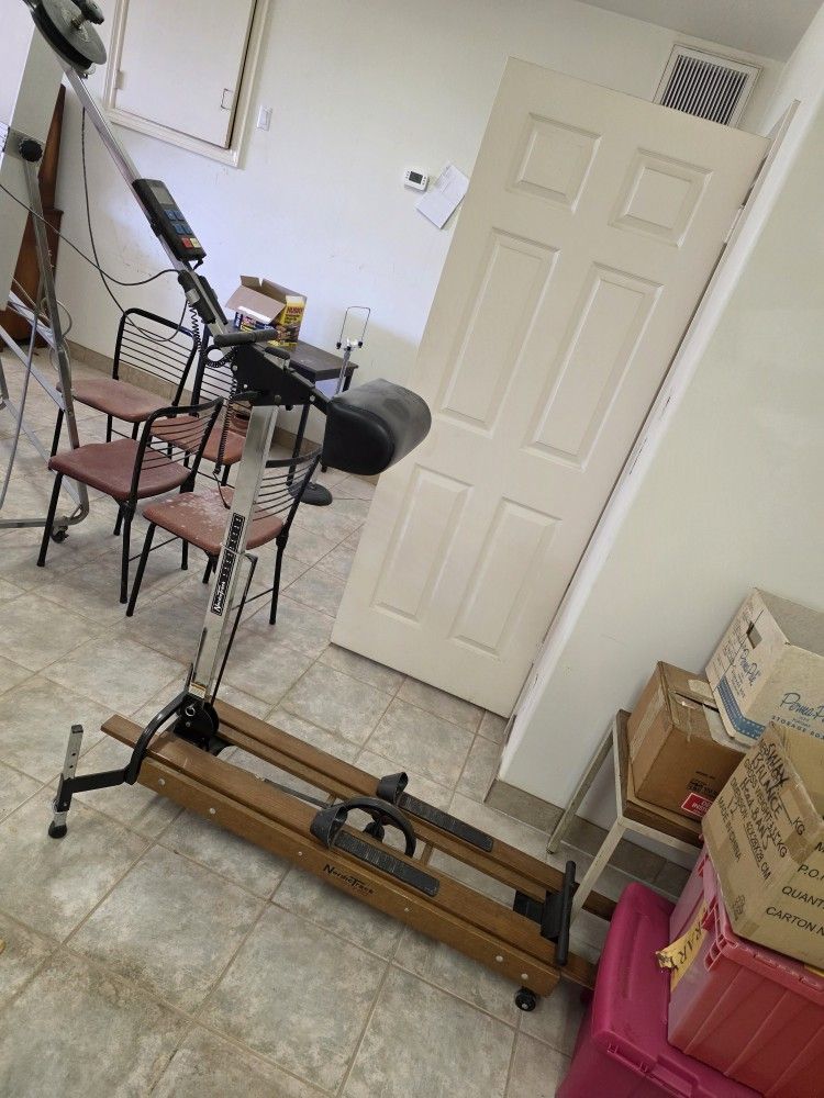 vintage rare Nordic track pro skier elliptical type workout machine gym aerobic cardio
