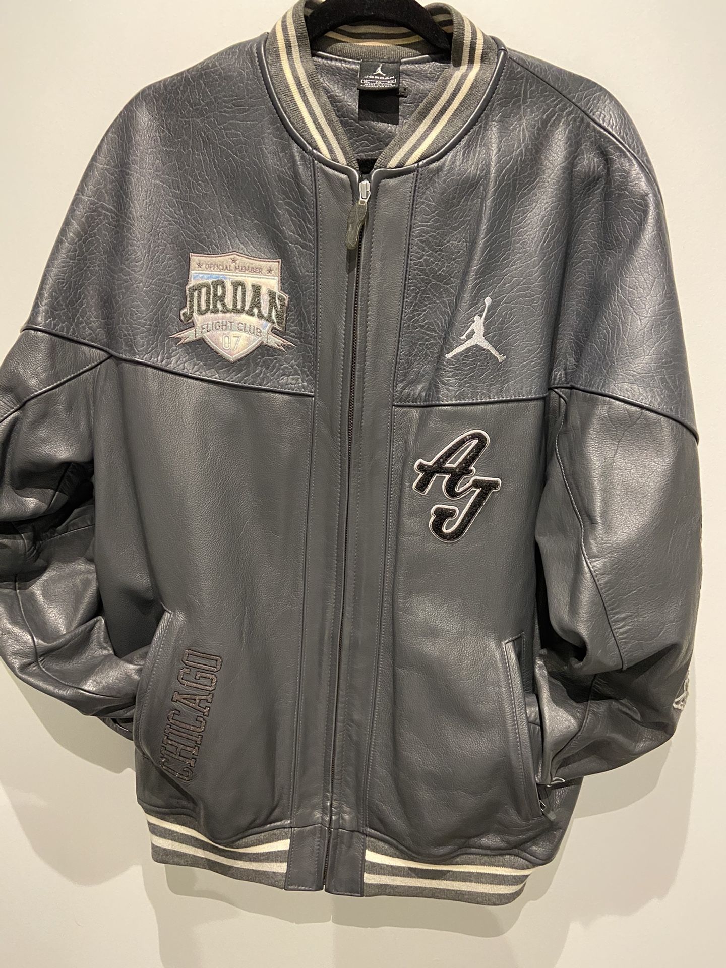 JORDAN BRAND LEATHER JACKET