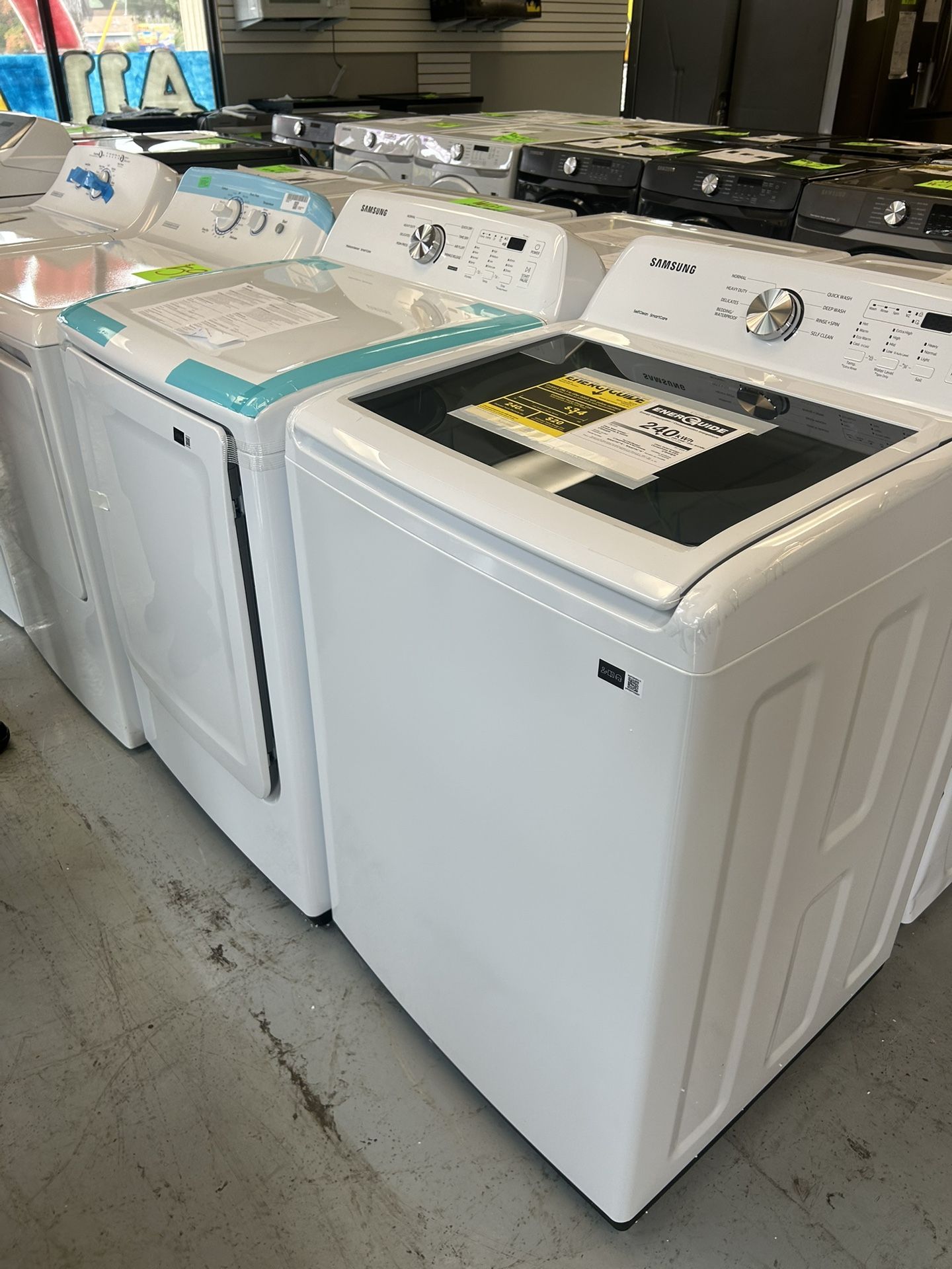 Gas Samsung Washer And Dryer 