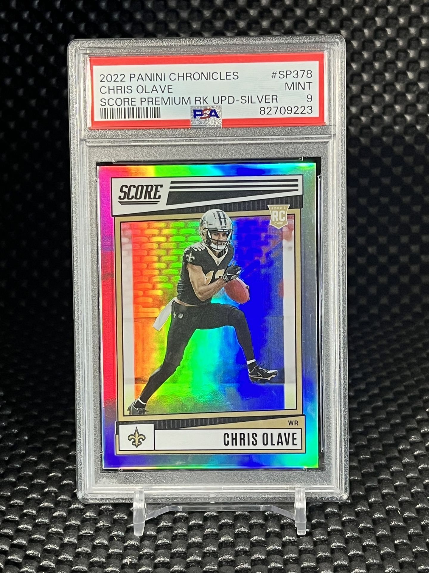 ⚜️2022 Chris Olave ROOKIE SILVER PRIZM ! ⚜️