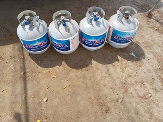 Vendo tanques de propen llenos nuevos ....$43 cada uno