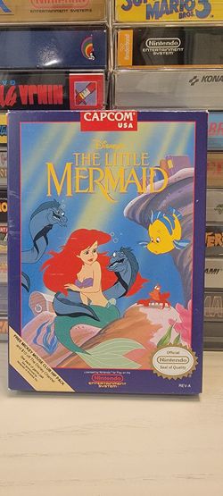 NES NINTENDO THE Little Mermaid CIB