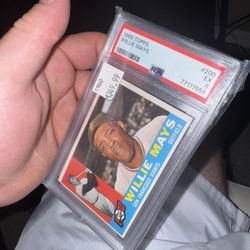 1960 TOPPS WILLIE MAYS #200 PSA 5 EX