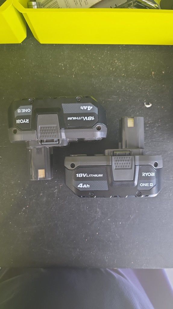 Ryobi 18v 4ah Batteries